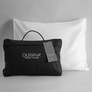 The DUXIANA Travel Pillow and carrying bag